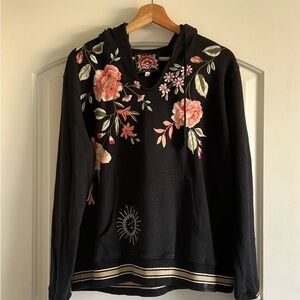 Johnny Was Embroidered Hoodie